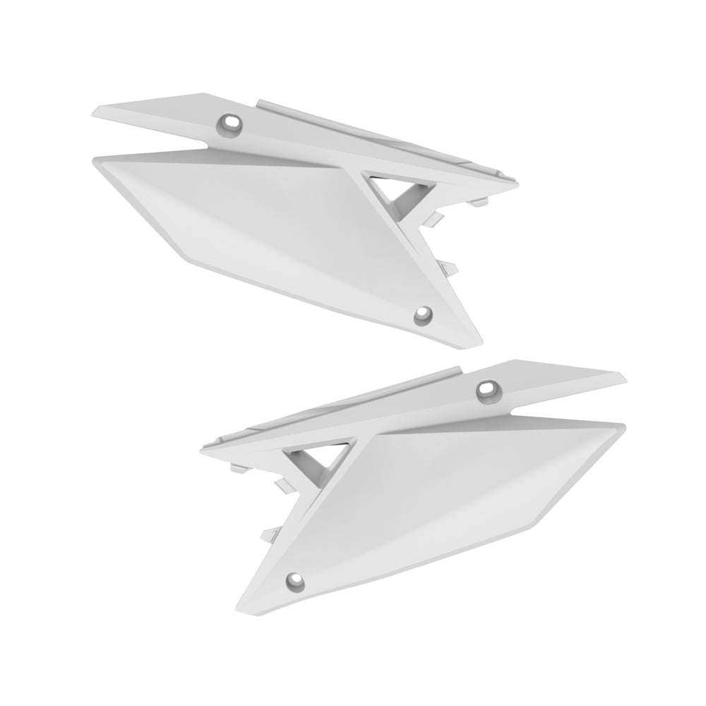 Polisport Side Panels White For Suzuki RMZ 450 OEM Color 2018